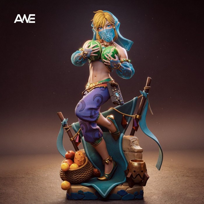 ANE Studio - Link - The Legend of Zelda Gerudo Outfit Link Statue