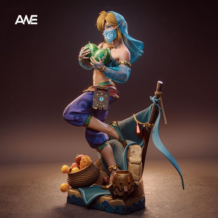 ANE Studio - Link - The Legend of Zelda Gerudo Outfit Link Statue