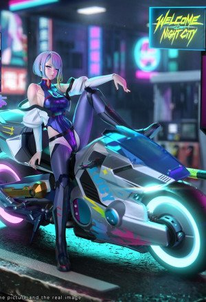 Honey Studio - Lucy & Kusanagi Muramasa - Cyberpunk