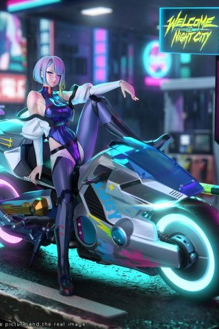 Honey Studio - Lucy & Kusanagi Muramasa - Cyberpunk