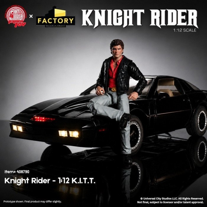 Ramen Toy - KITT & Michael - Knight Rider