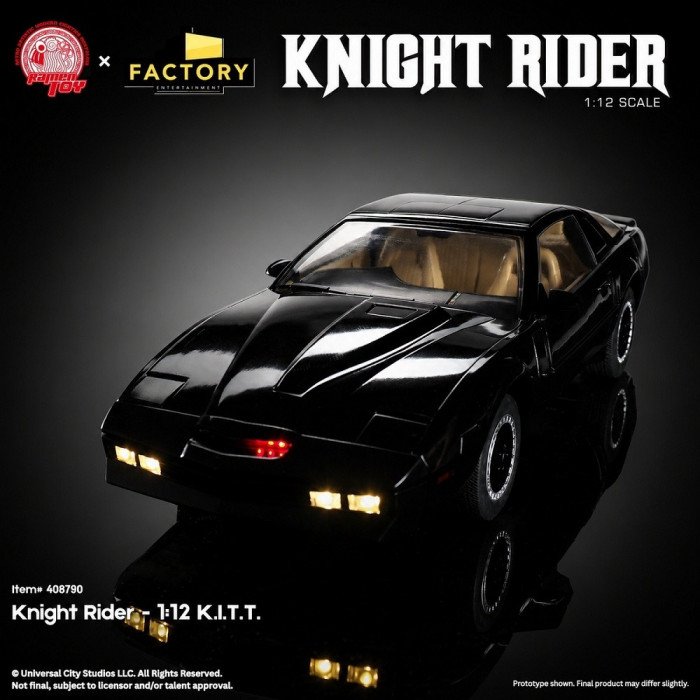 Ramen Toy - KITT & Michael - Knight Rider