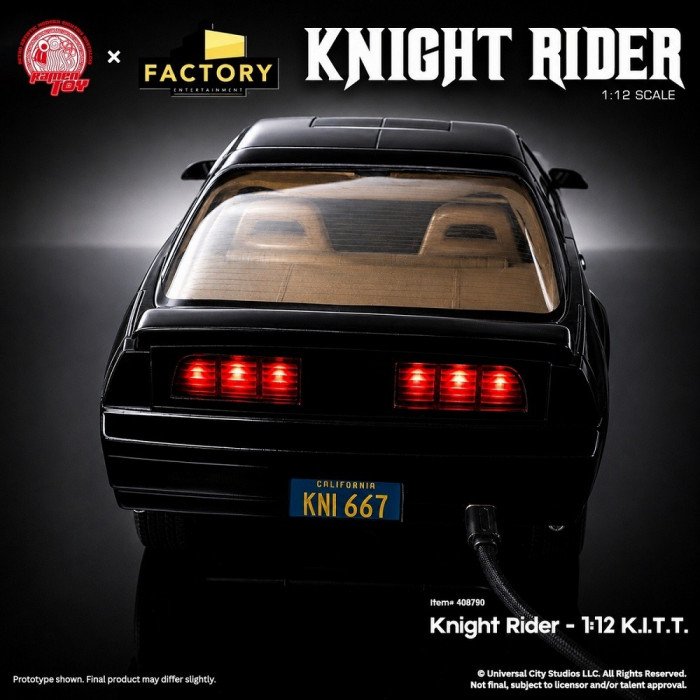 Ramen Toy - KITT & Michael - Knight Rider