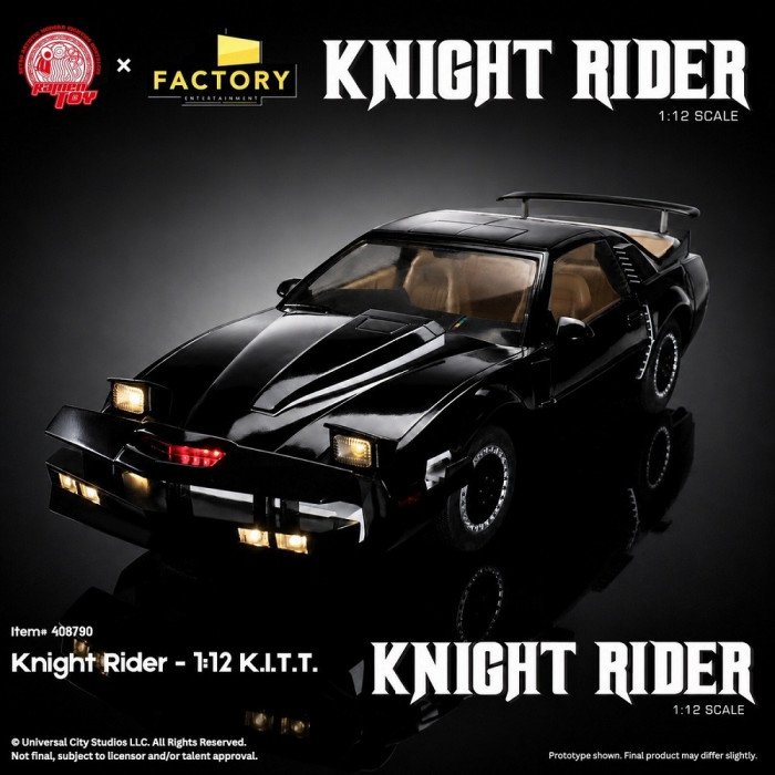 Ramen Toy - KITT & Michael - Knight Rider