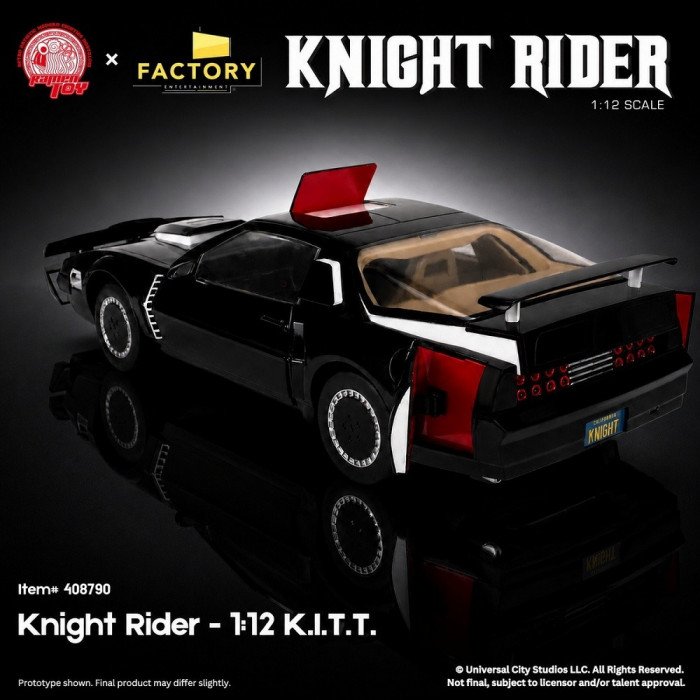 Ramen Toy - KITT & Michael - Knight Rider