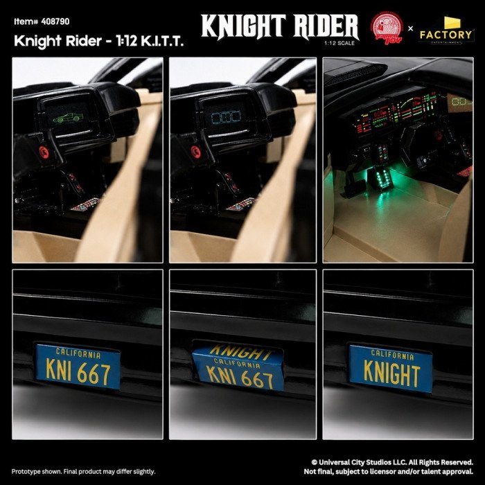 Ramen Toy - KITT & Michael - Knight Rider