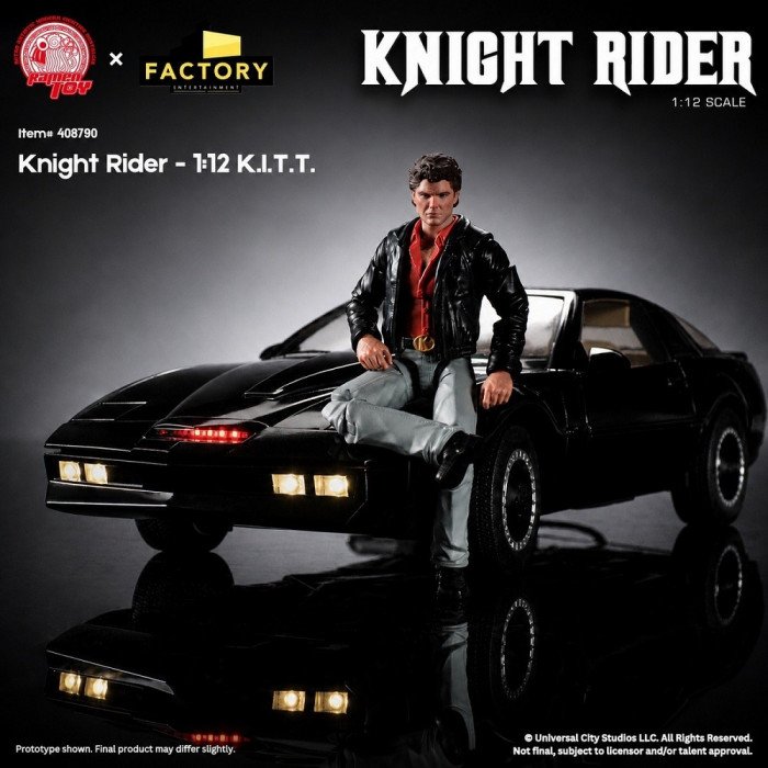 Ramen Toy - KITT & Michael - Knight Rider