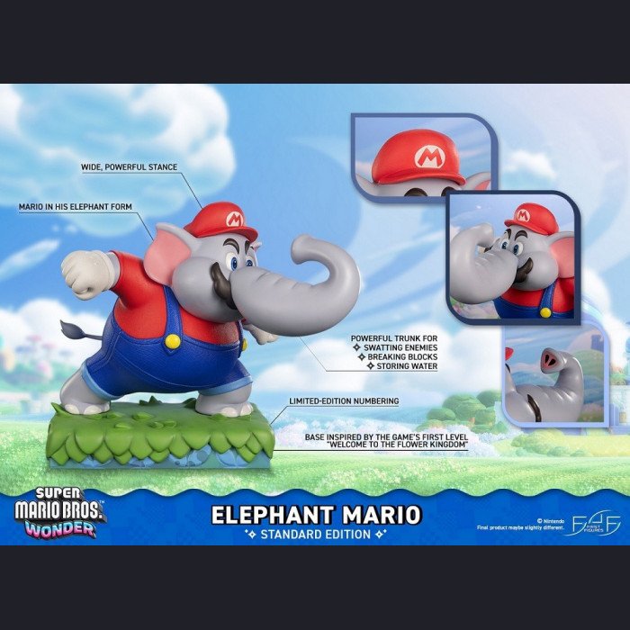 First 4 Figures - Elephant Mario - Super Mario Bros. Wonder