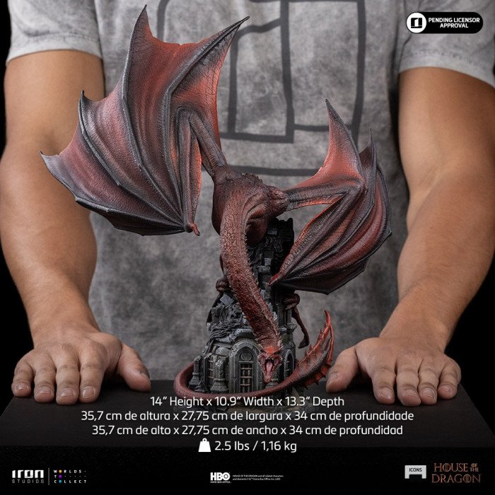 Iron Studios - Caraxes - House of the Dragon