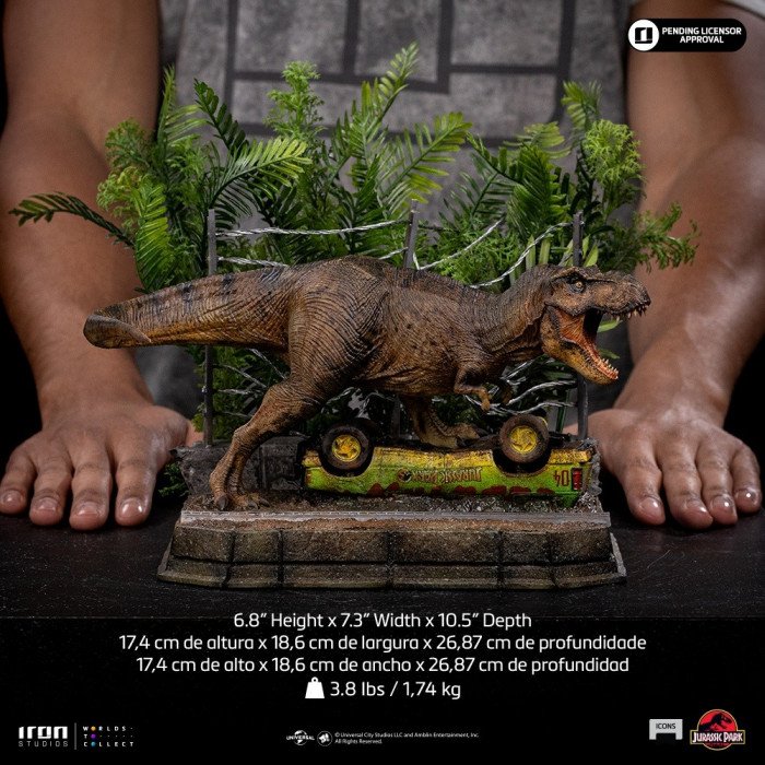 Iron Studios - Tyrannosaurus Rex - Jurassic Park