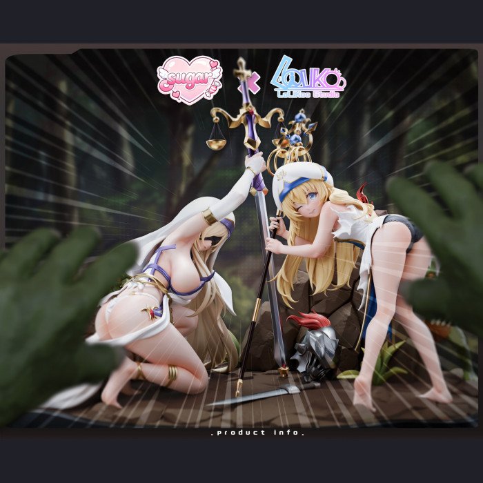 Lolikoo × Sugar Heart - Priestess&Sword Maiden&Goblin - Goblin Slayer Duo