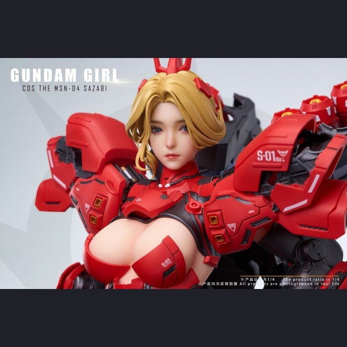 MAX MILK STUDIOS - The Sazabi Gundam Girl - Machine Girl Series Vol.5 - Sazabi Girl JN5.0