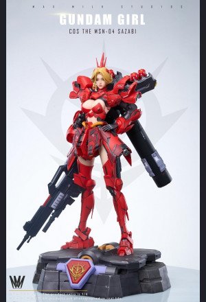 MAX MILK STUDIOS - The Sazabi Gundam Girl - Machine Girl Series Vol.5 - Sazabi Girl JN5.0