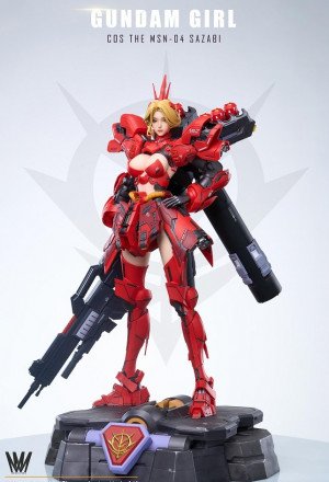 MAX MILK STUDIOS - The Sazabi Gundam Girl - Machine Girl Series Vol.5 - Sazabi Girl JN5.0