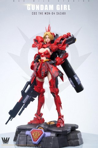 MAX MILK STUDIOS - The Sazabi Gundam Girl - Machine Girl Series Vol.5 - Sazabi Girl JN5.0
