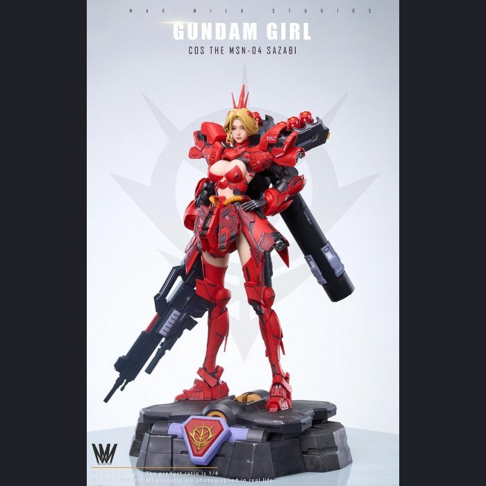 MAX MILK STUDIOS - The Sazabi Gundam Girl - Machine Girl Series Vol.5 - Sazabi Girl JN5.0