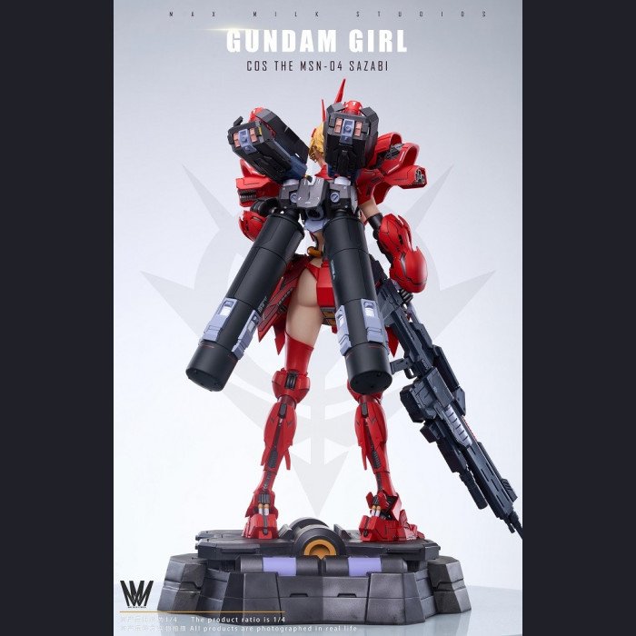 MAX MILK STUDIOS - The Sazabi Gundam Girl - Machine Girl Series Vol.5 - Sazabi Girl JN5.0