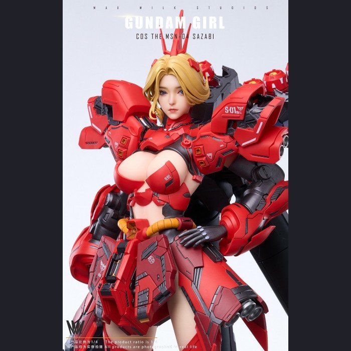 MAX MILK STUDIOS - The Sazabi Gundam Girl - Machine Girl Series Vol.5 - Sazabi Girl JN5.0