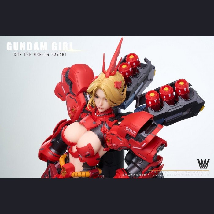 MAX MILK STUDIOS - The Sazabi Gundam Girl - Machine Girl Series Vol.5 - Sazabi Girl JN5.0