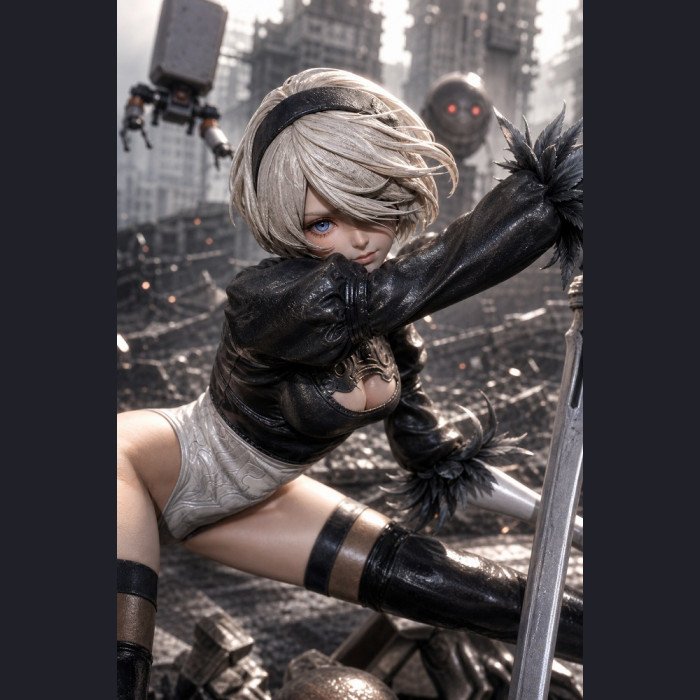 Xingyuan Studio - 2B: Warrior of the Apocalypse - NieR: Automata