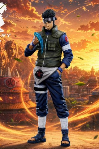 Memory Studio - Asuma Sarutobi - Naruto