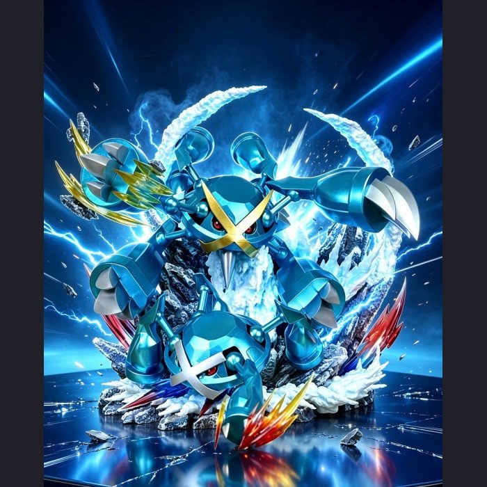 Spicy Studio - Mega Metagross - Pokémon
