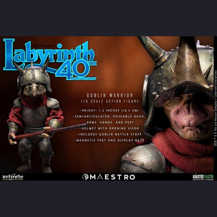 Infinite Studio - Goblin Warrior - Labyrinth