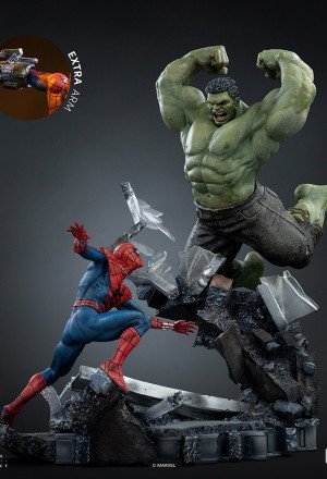 Iron Studios - Spider-Man&Hulk - Marvel