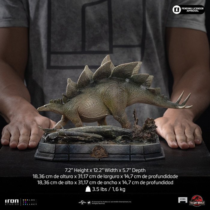 Iron Studios - Stegosaurus - Jurassic Park