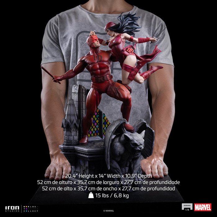 Iron Studios - Daredevil&Elektra - Marvel