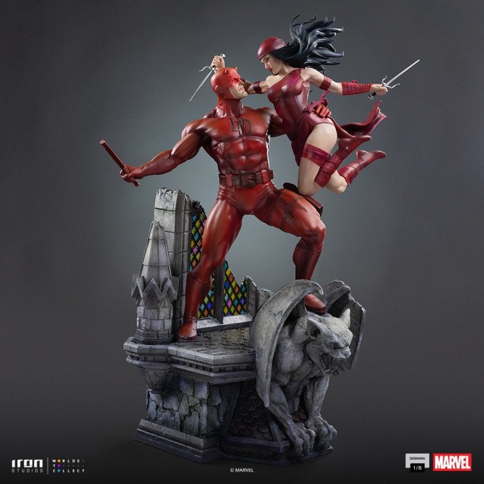 Iron Studios - Daredevil&Elektra - Marvel