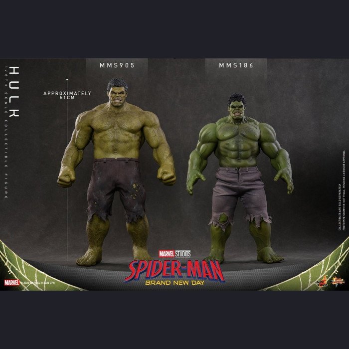 Hot Toys (HT) - Hulk - Spider‑Man: Fresh Start