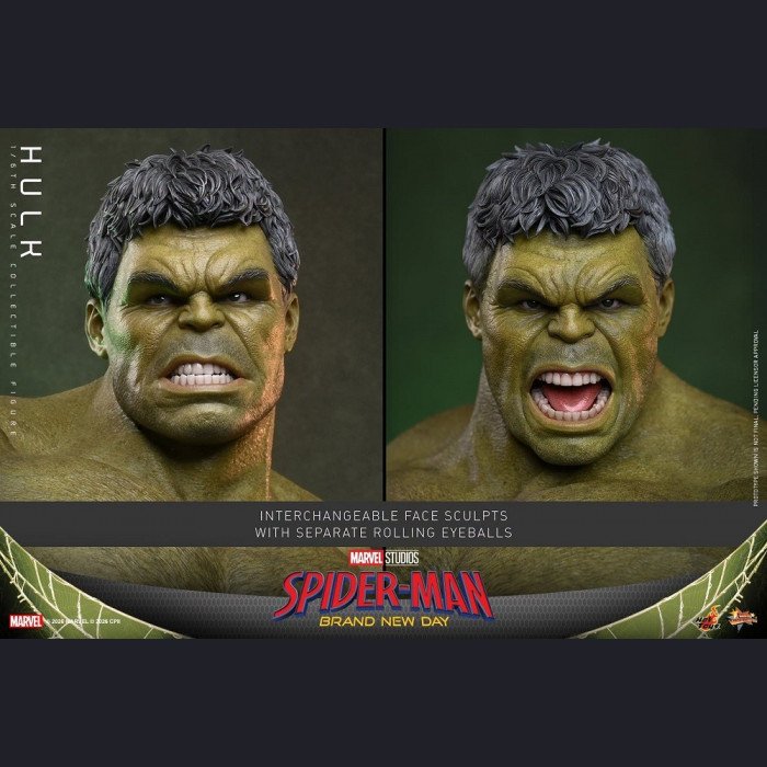 Hot Toys (HT) - Hulk - Spider‑Man: Fresh Start