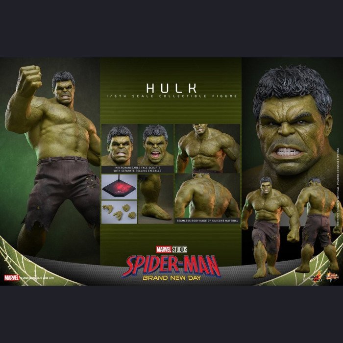 Hot Toys (HT) - Hulk - Spider‑Man: Fresh Start