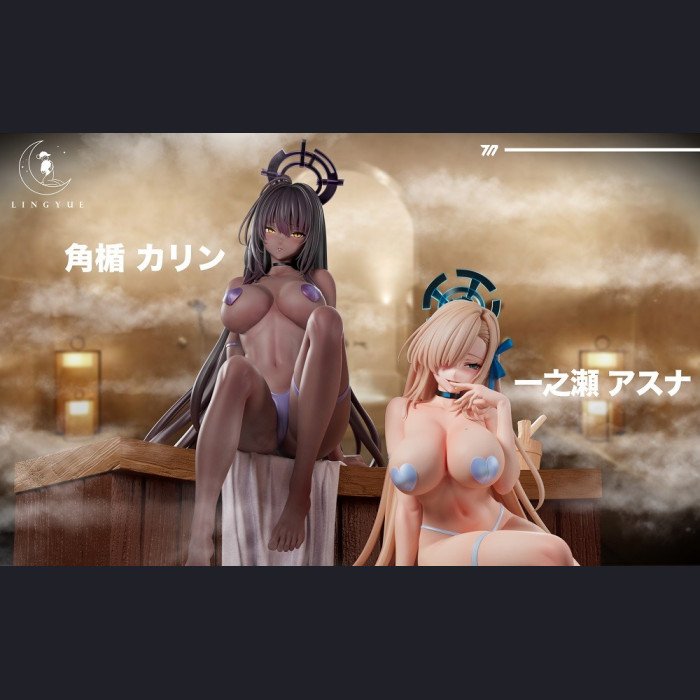 Lingyue Studio - Ichinose Asuna & Kakudate Karin - Blue Archive