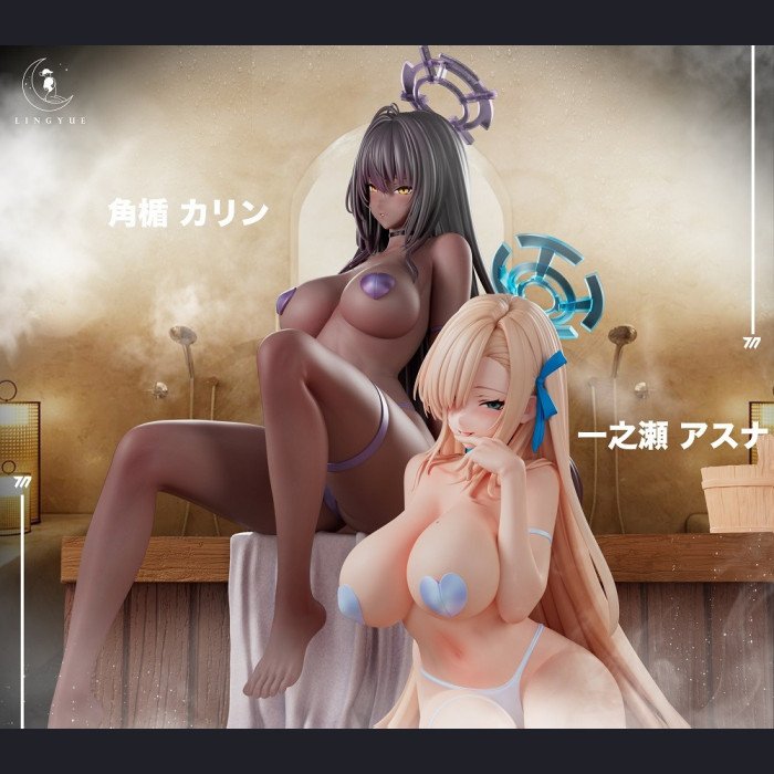 Lingyue Studio - Ichinose Asuna & Kakudate Karin - Blue Archive