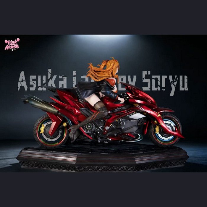 Aetheria Studio - Asuka Langley - Original Realistic Concept · Sci‑Fi Motorcycle Series