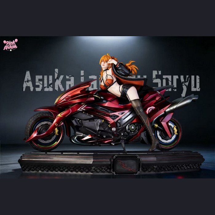 Aetheria Studio - Asuka Langley - Original Realistic Concept · Sci‑Fi Motorcycle Series
