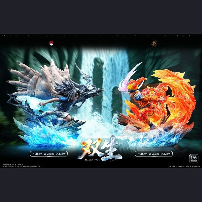Twin Studio - Uzumaki Naruto&Uchiha Sasuke - Final Valley Showdown