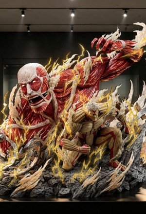 Jiangxing Studio - Colossal Titan & Armored Titan - Attack on Titan