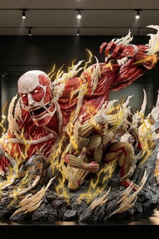 Jiangxing Studio - Colossal Titan & Armored Titan - Attack on Titan