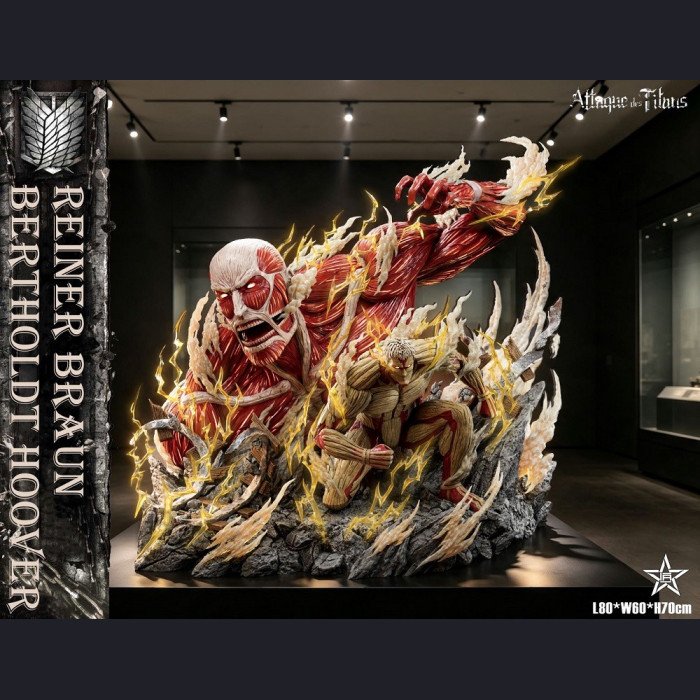 Jiangxing Studio - Colossal Titan & Armored Titan - Attack on Titan