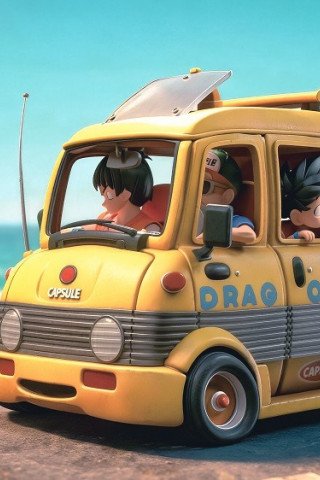 TOR-Studios - Master Roshi’s Capsule Van - Dragon Ball