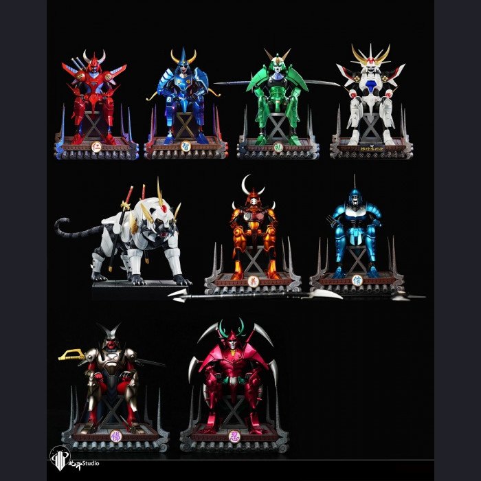 Beidou Studio - Dark Demon General & Illusion Demon General - Yoroiden Samurai Troopers 