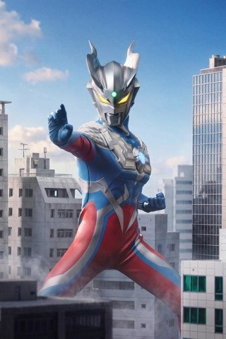 CosmicCreations - Ultraman Zero - Light Warrior Action‑Figure Series
