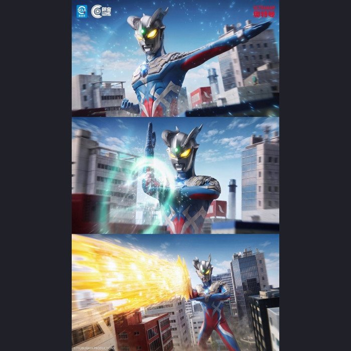 CosmicCreations - Ultraman Zero - Light Warrior Action‑Figure Series