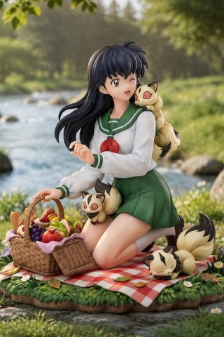 LS-Lixia Story Studio - Higurashi Kagome&Kirara - Inuyasha