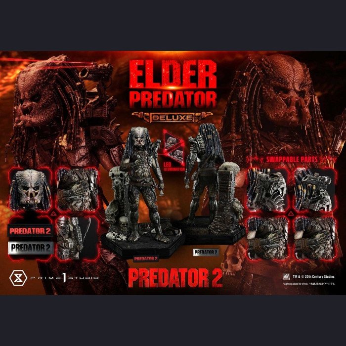 Prime 1 Studio - Elder Predator(Deluxe Version) - Predator 2