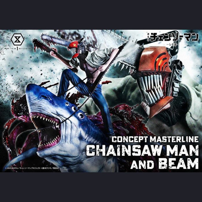 Prime 1 Studio - Chainsaw Man & Beam - Chainsaw Man