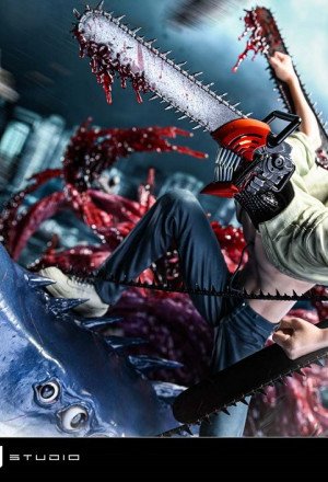Prime 1 Studio - Chainsaw Man & Beam - Chainsaw Man